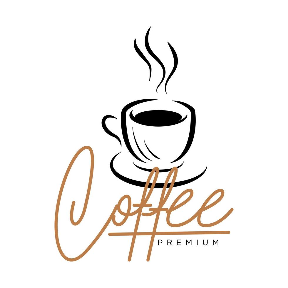 coffee and mug logo icon and vector 13800420 Vector Art at Vecteezy