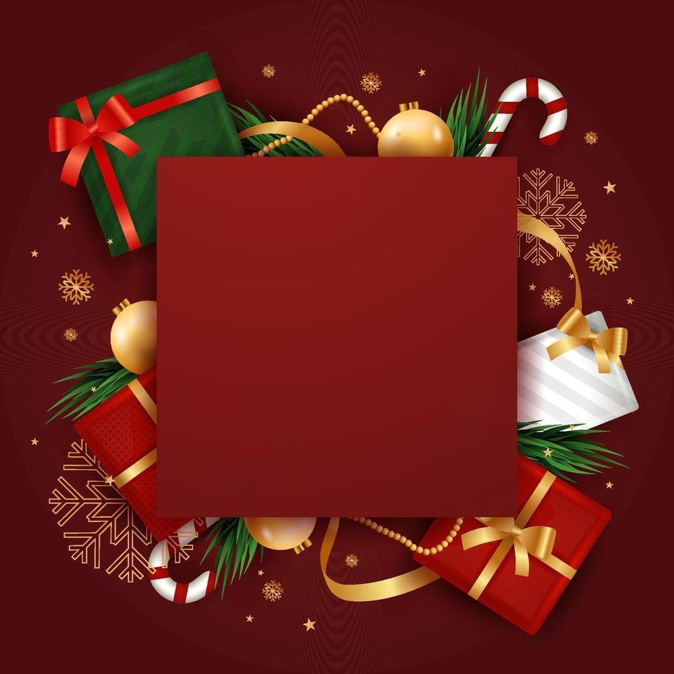 Boxing Day Background vector