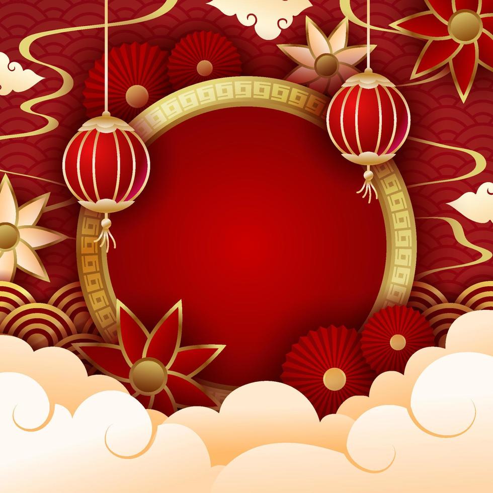 Happy Chinese New Year Background vector