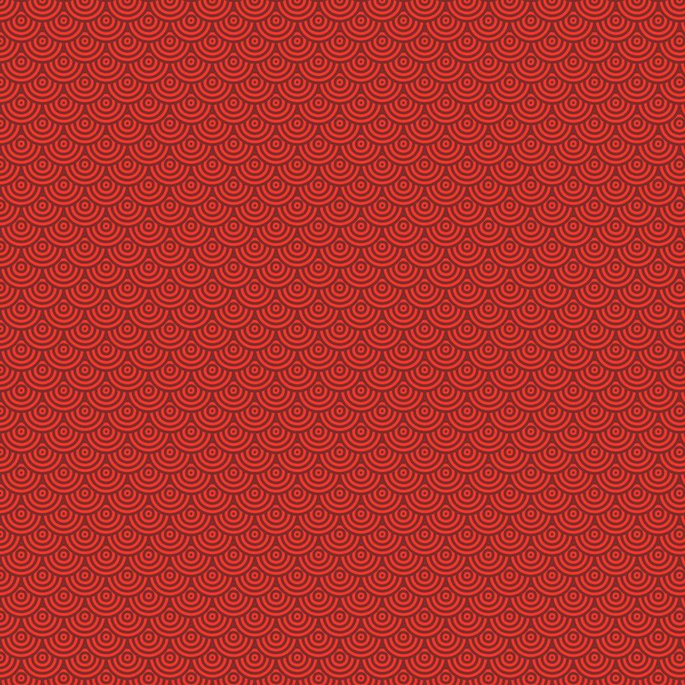 Stylish circle seamless pattern background vector