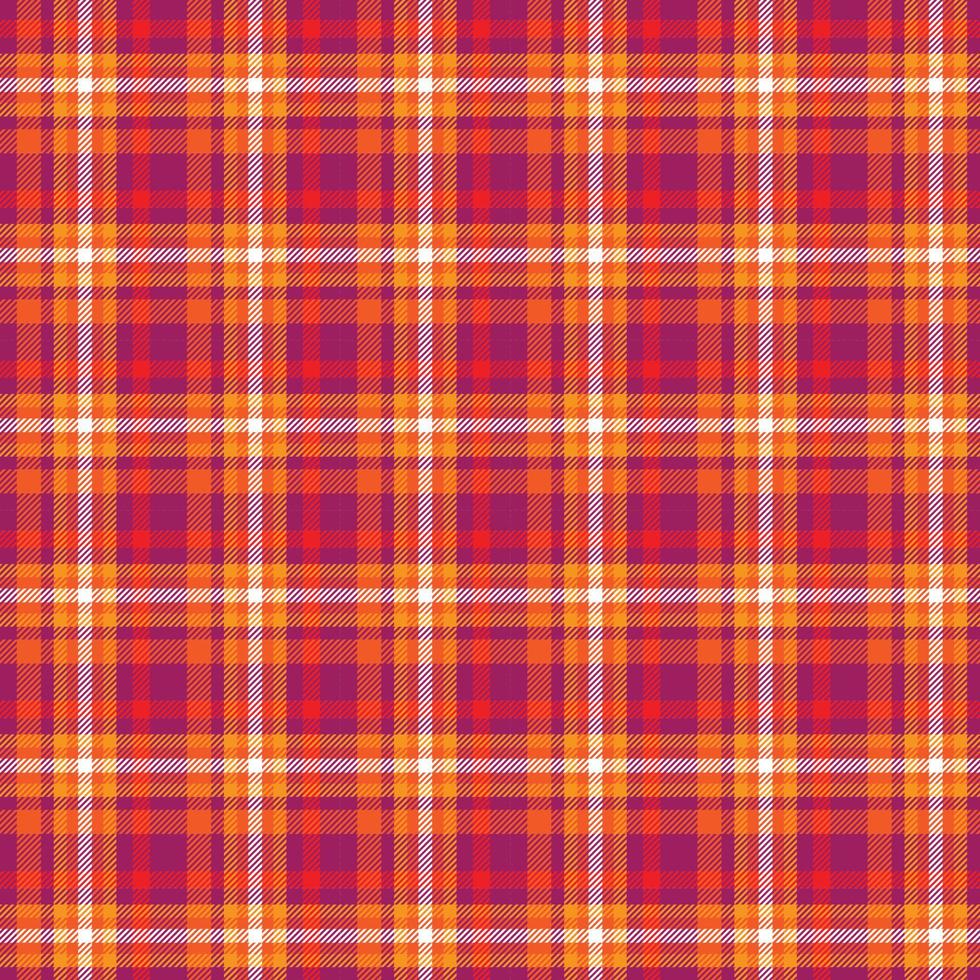 Christmas Retro Plaid Pattern Vector Graphics