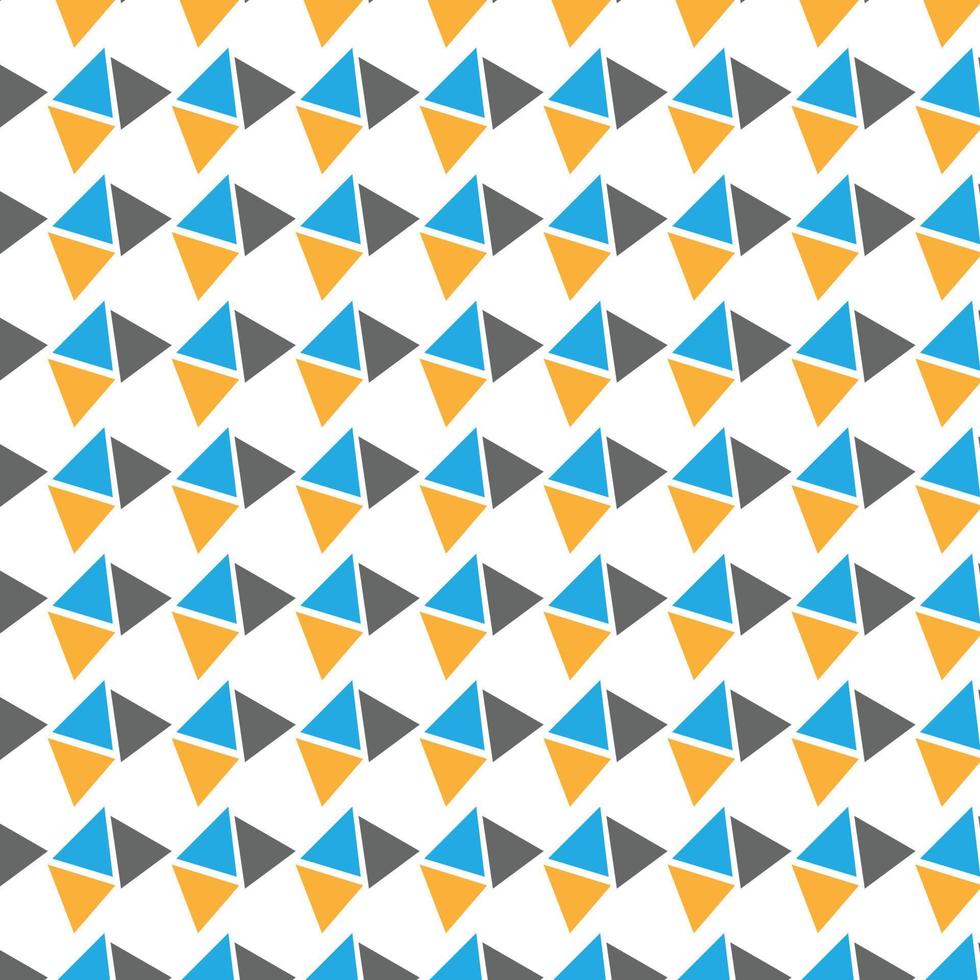 Abstract geometric hipster fashion design print triangle pattern vector