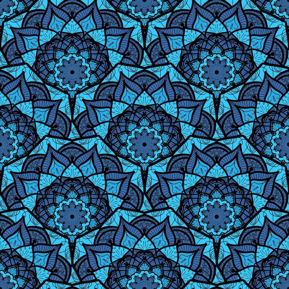 Mandala Seamless Pattern vector