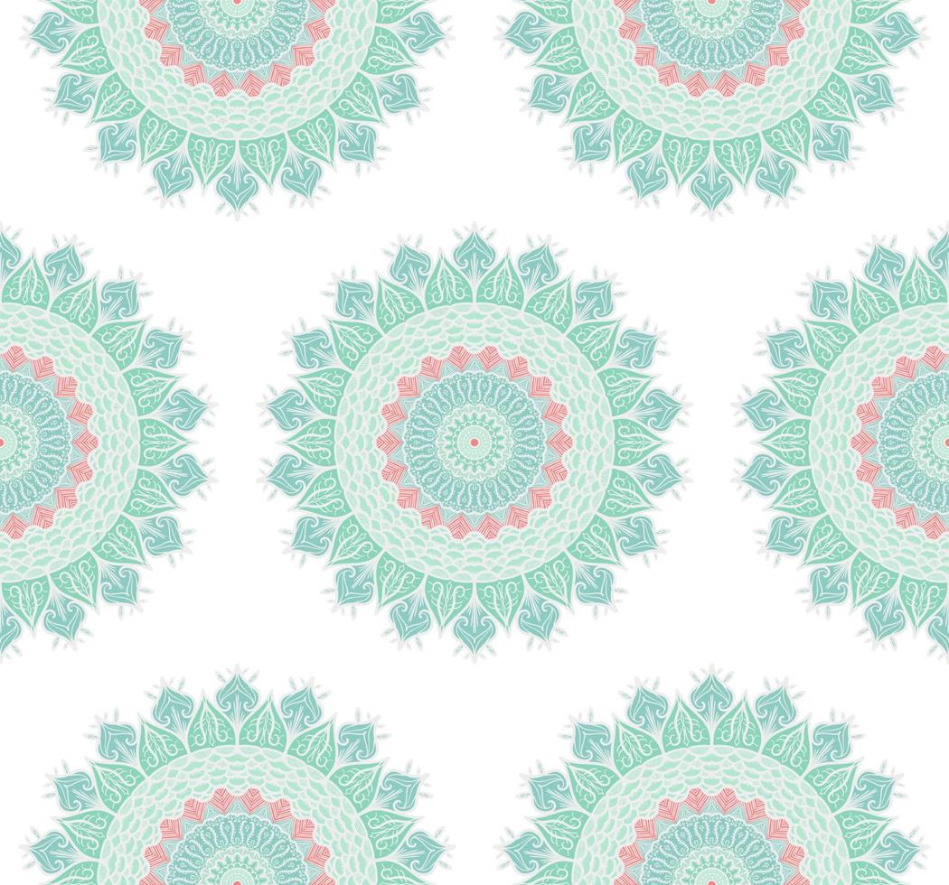 Mandala Seamless Pattern vector