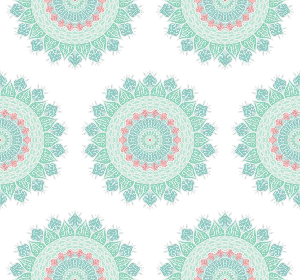 Mandala Seamless Pattern vector