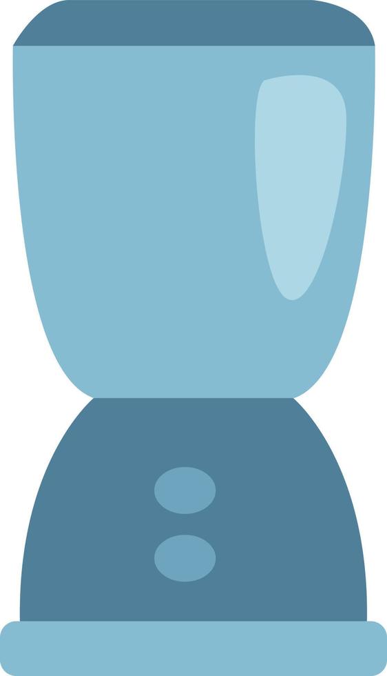 Blue blender, illustration, vector, on a white background. vector