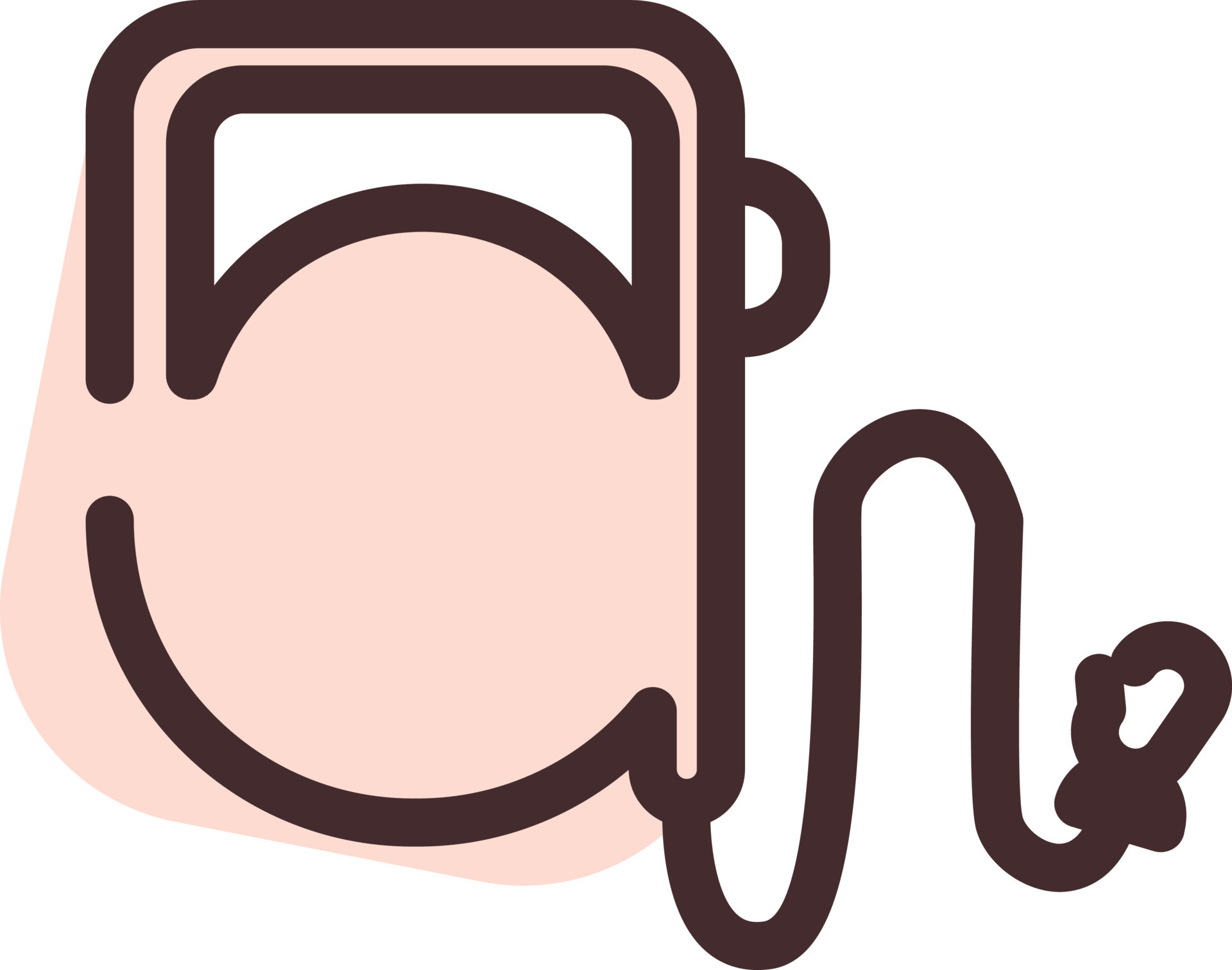 Pet belt, illustration, vector on a white background. 13802336 Vector