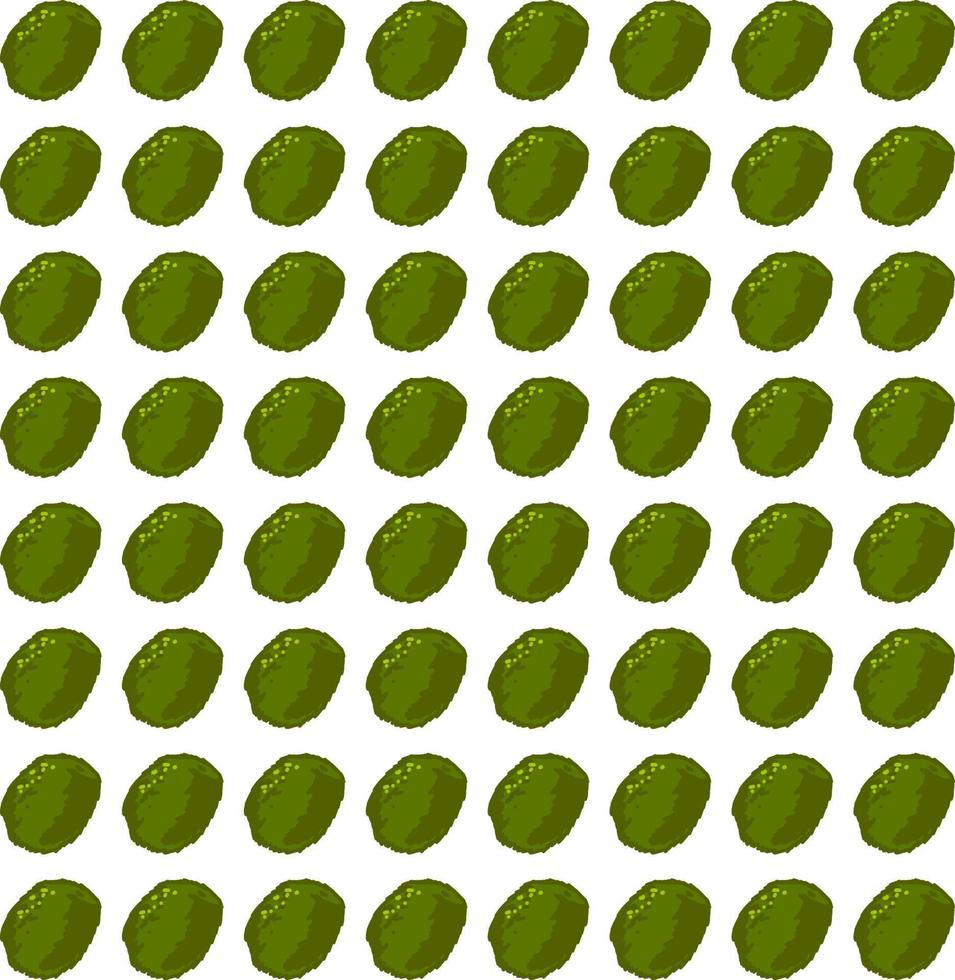 Kiwi wallpaper, illustration, vector on white background.