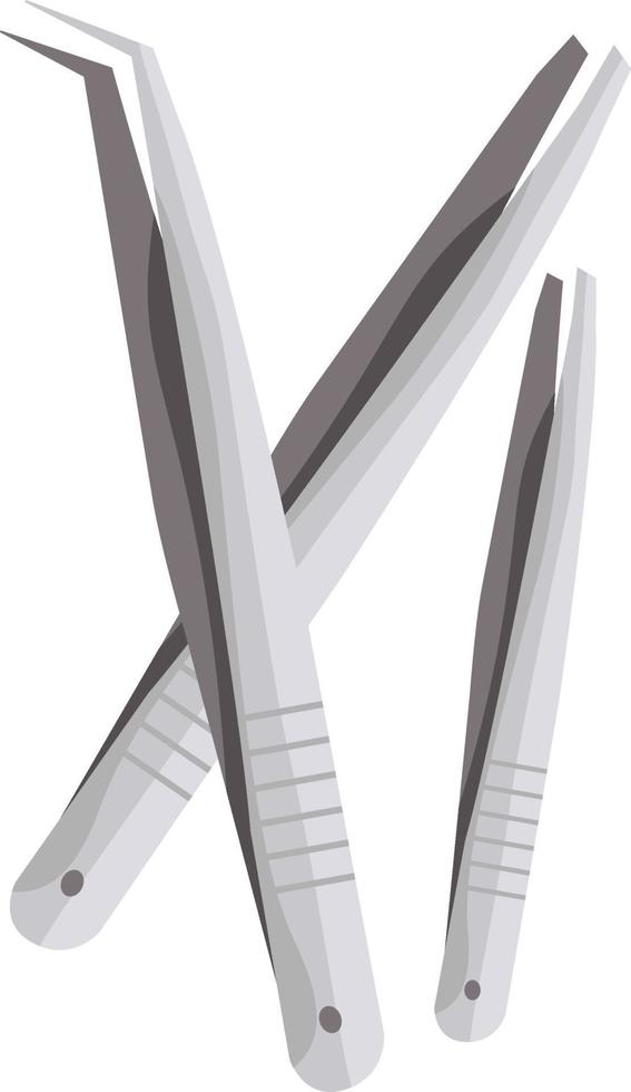 Desplumador de metal, ilustración, vector sobre fondo blanco.