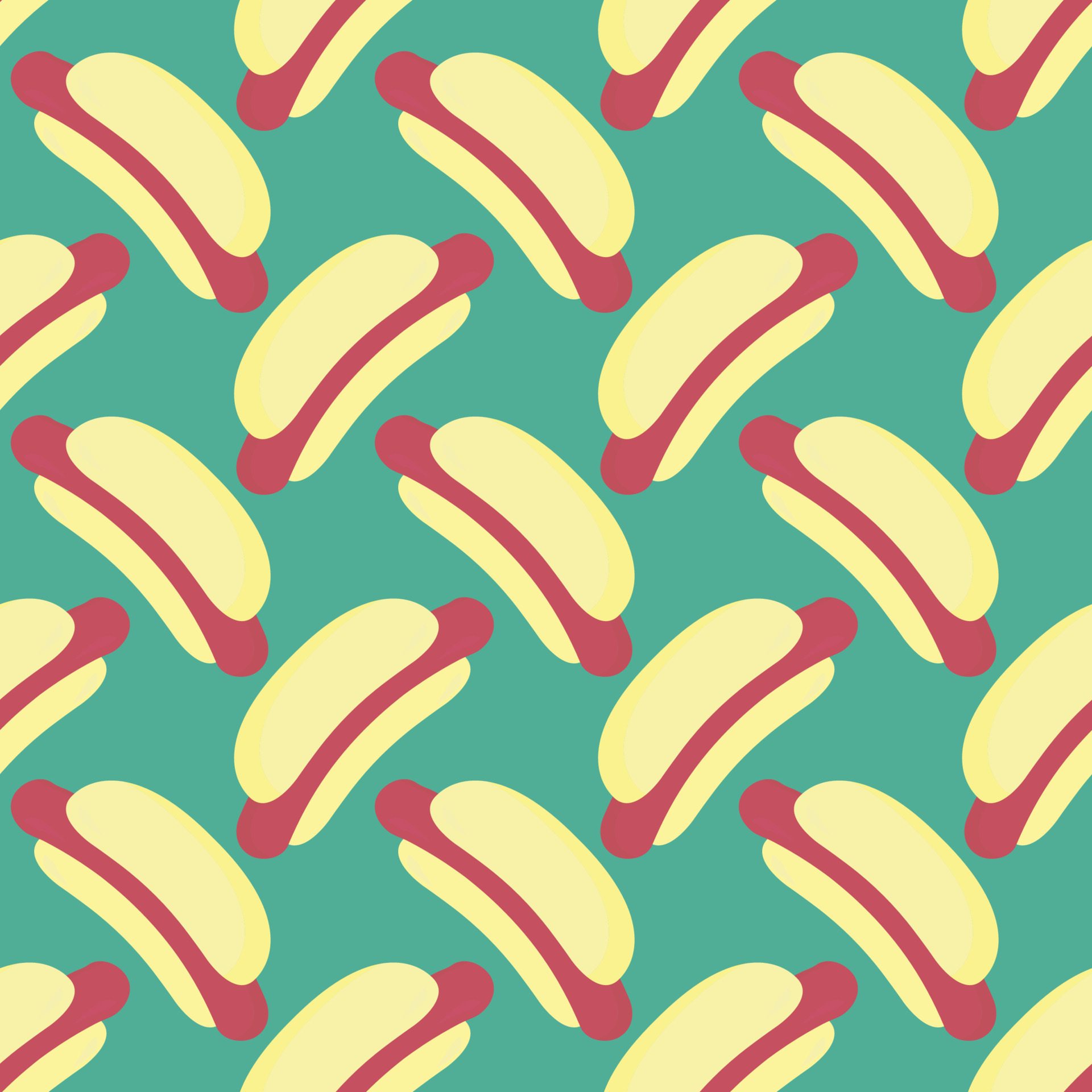 patr-n-de-perrito-caliente-ilustraci-n-vector-sobre-fondo-blanco