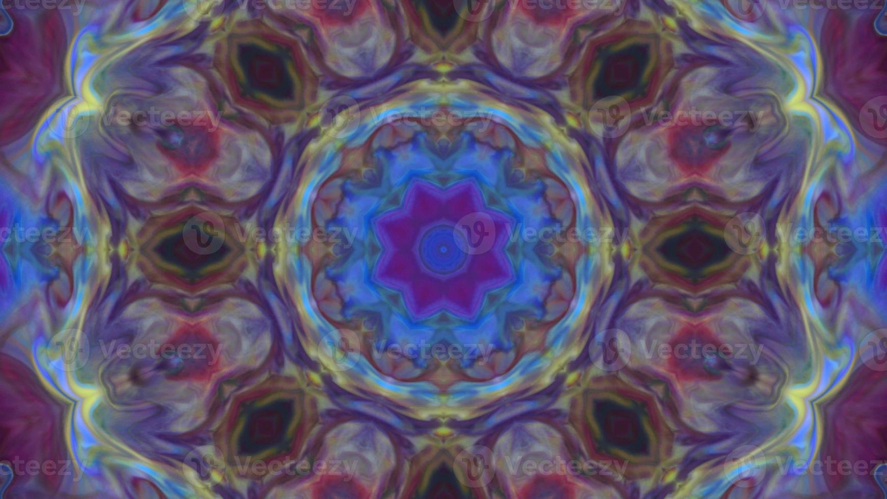 Abstract Colorful Kaleidoscope Texture photo