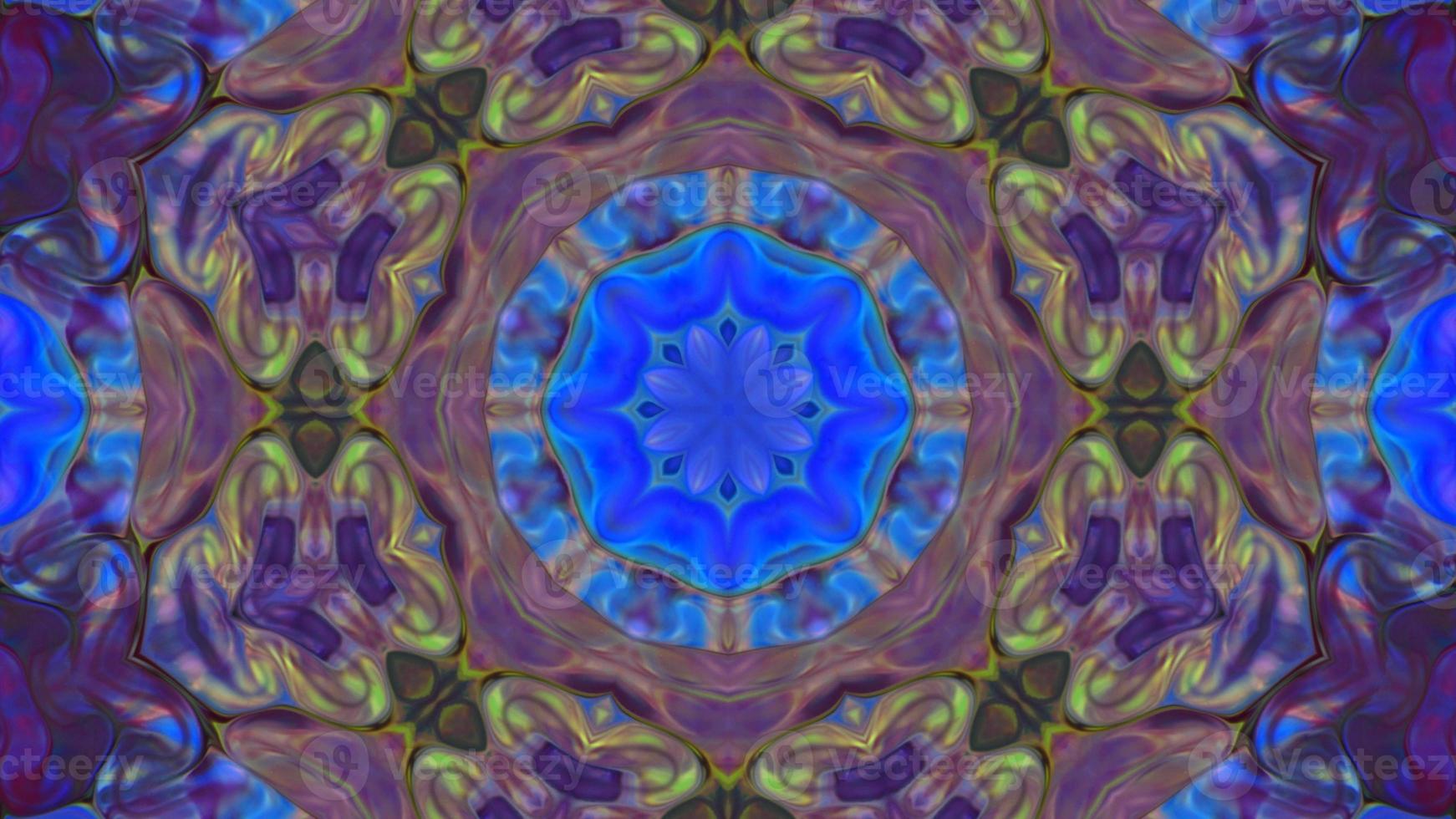 Abstract Colorful Kaleidoscope Texture photo