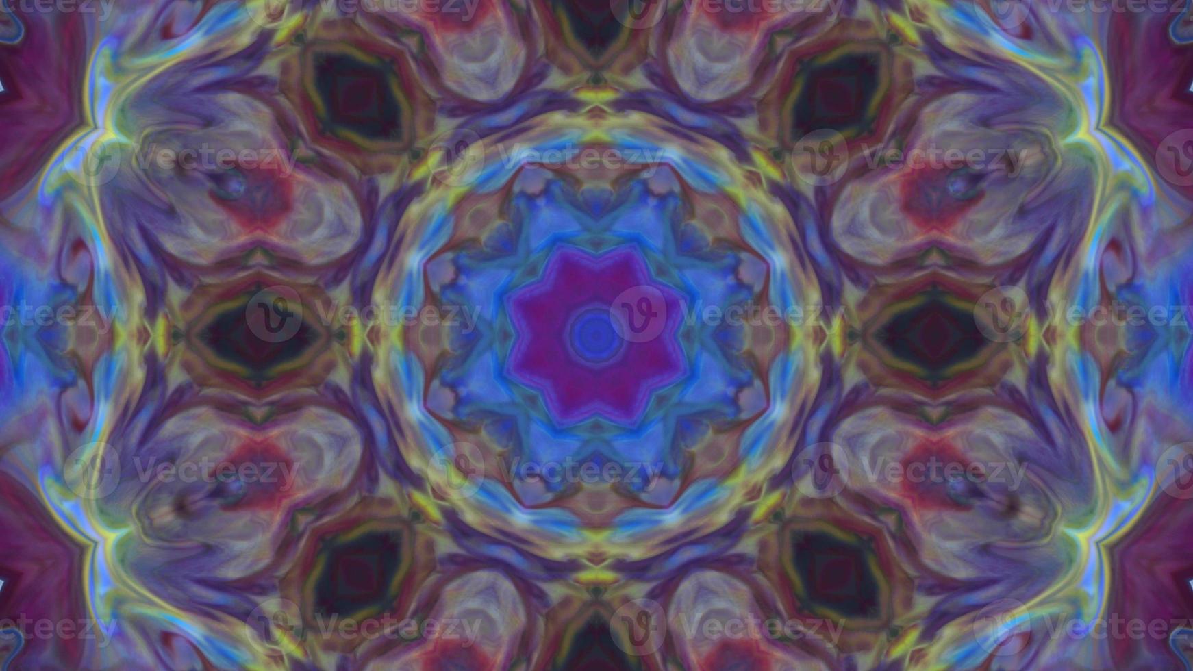 Abstract Colorful Kaleidoscope Texture photo