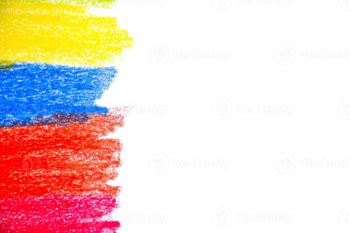 rainbow crayon texture background. abstract colorful background photo