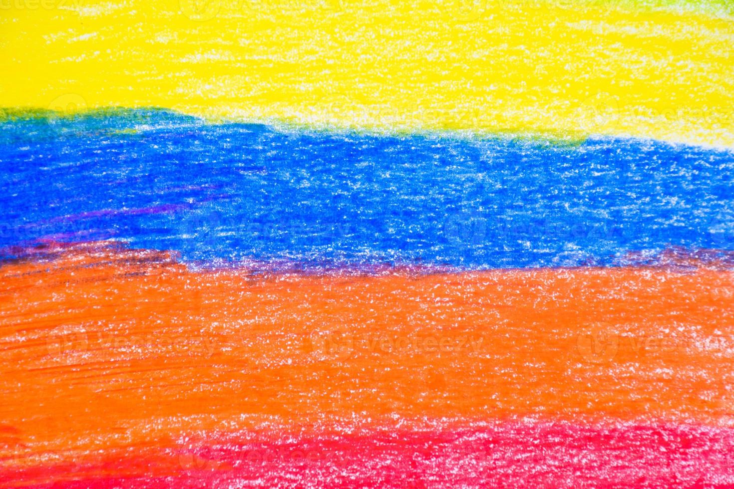 rainbow crayon texture background. abstract colorful background photo