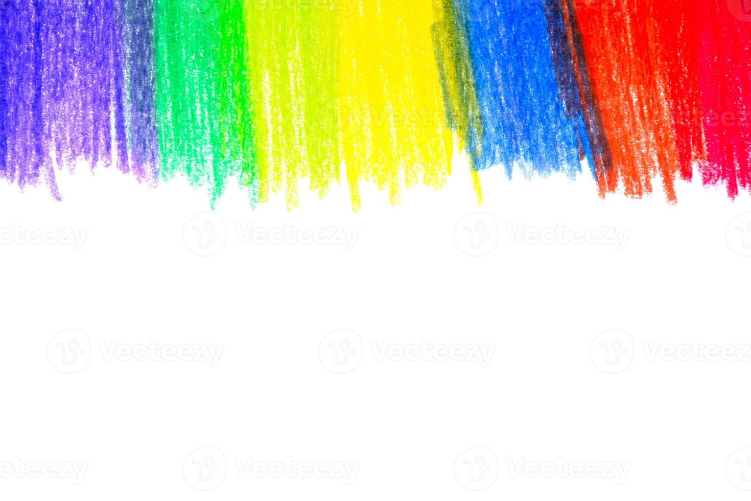 rainbow crayon texture background. abstract colorful background photo