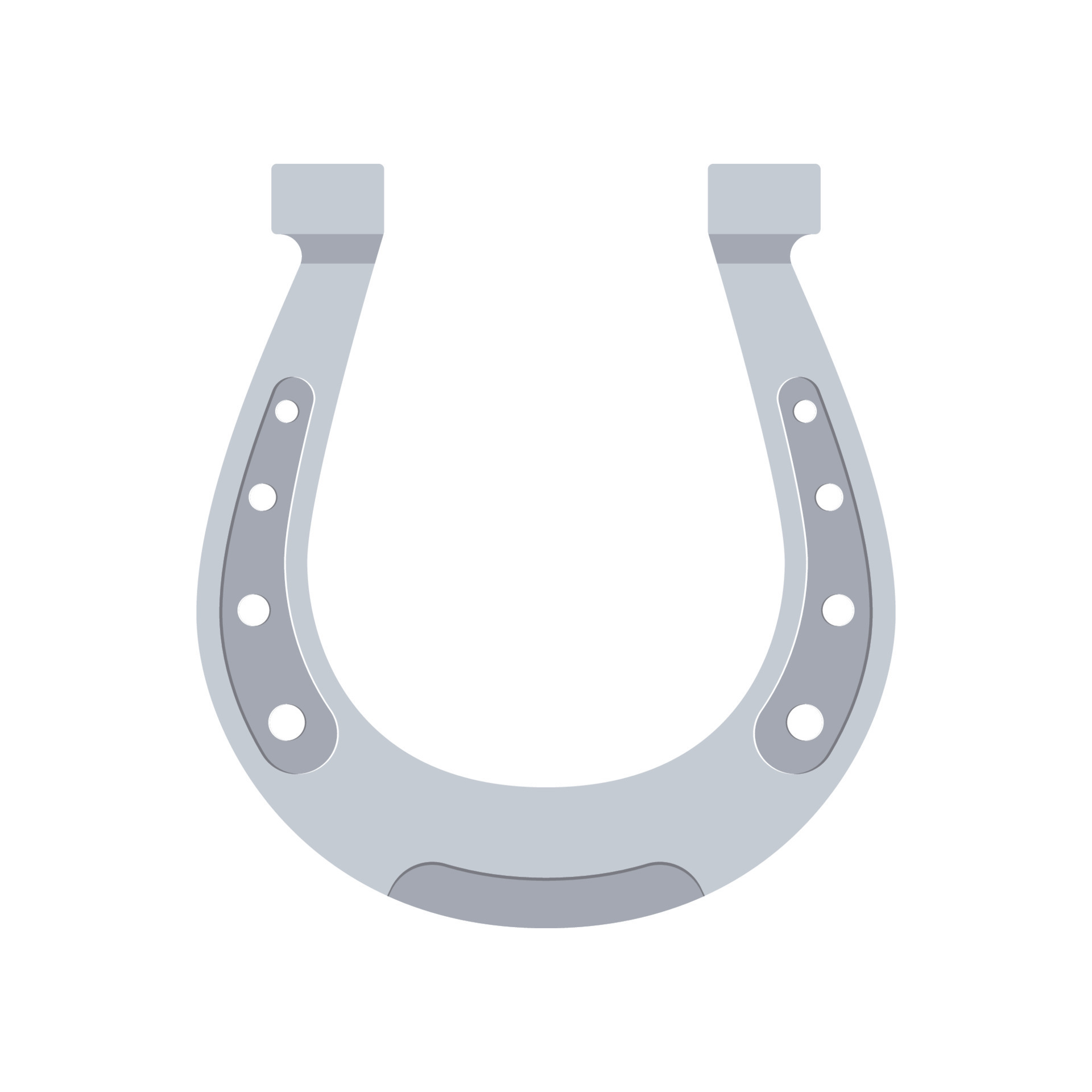 Horseshoe flat design vector 13809272 Vector Art at Vecteezy