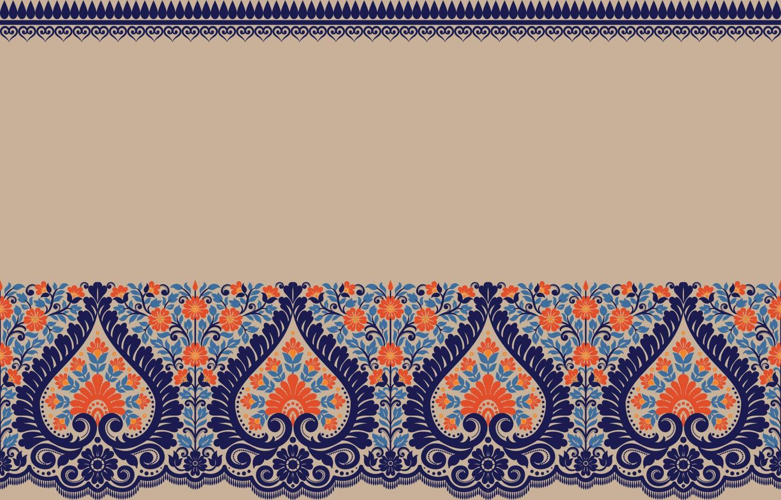 Abstract ethnic geometric pattern design background for wallpaper or other fabric pattern. vector