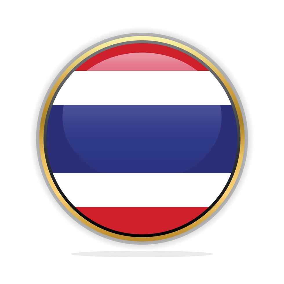 Button Flag Design Template Costa Rica vector