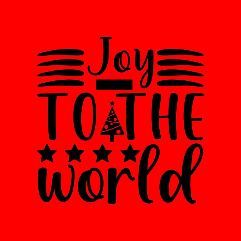 Christmas T-shirt Design vector
