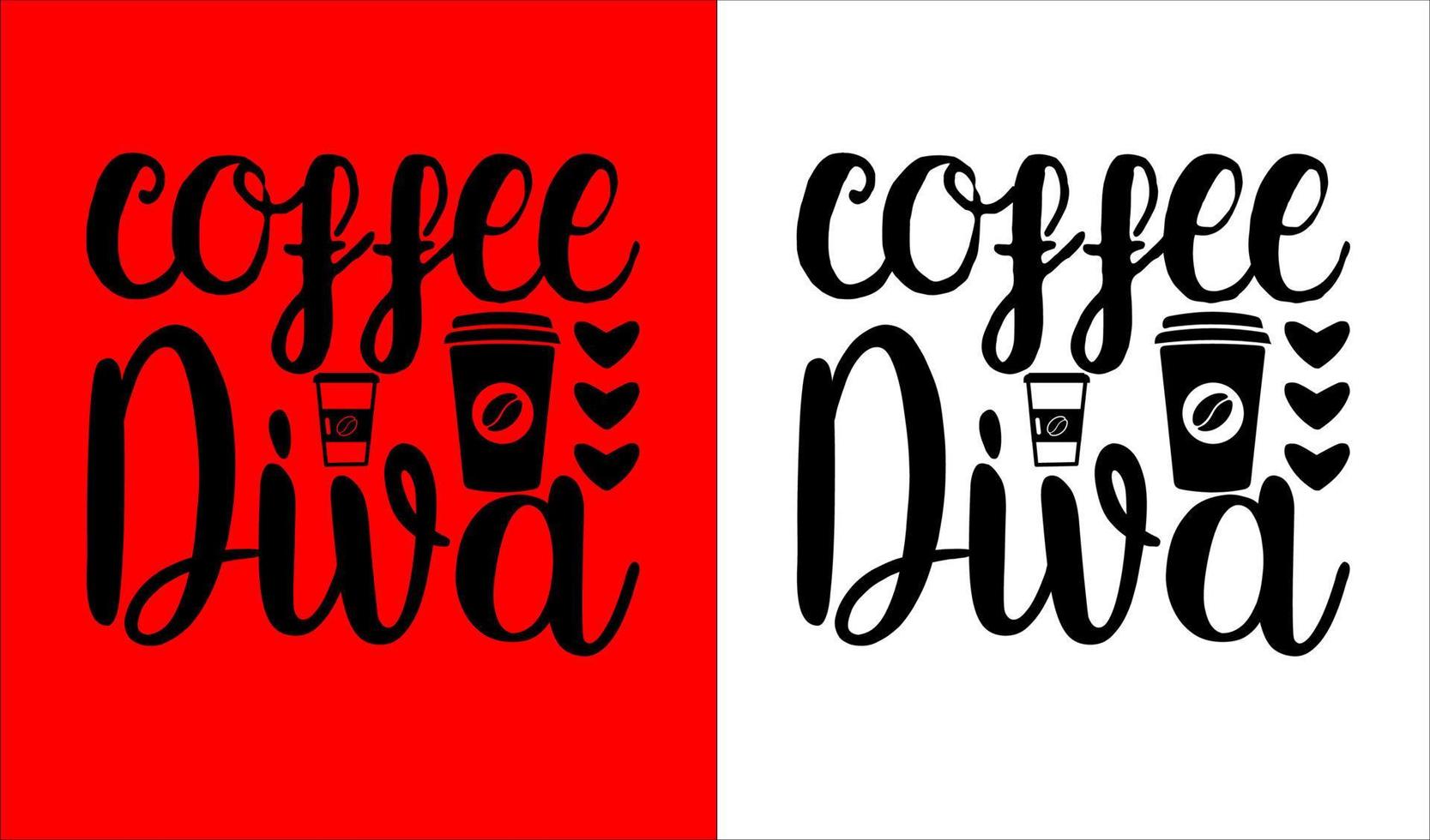 Coffee T-Shirt Design vector
