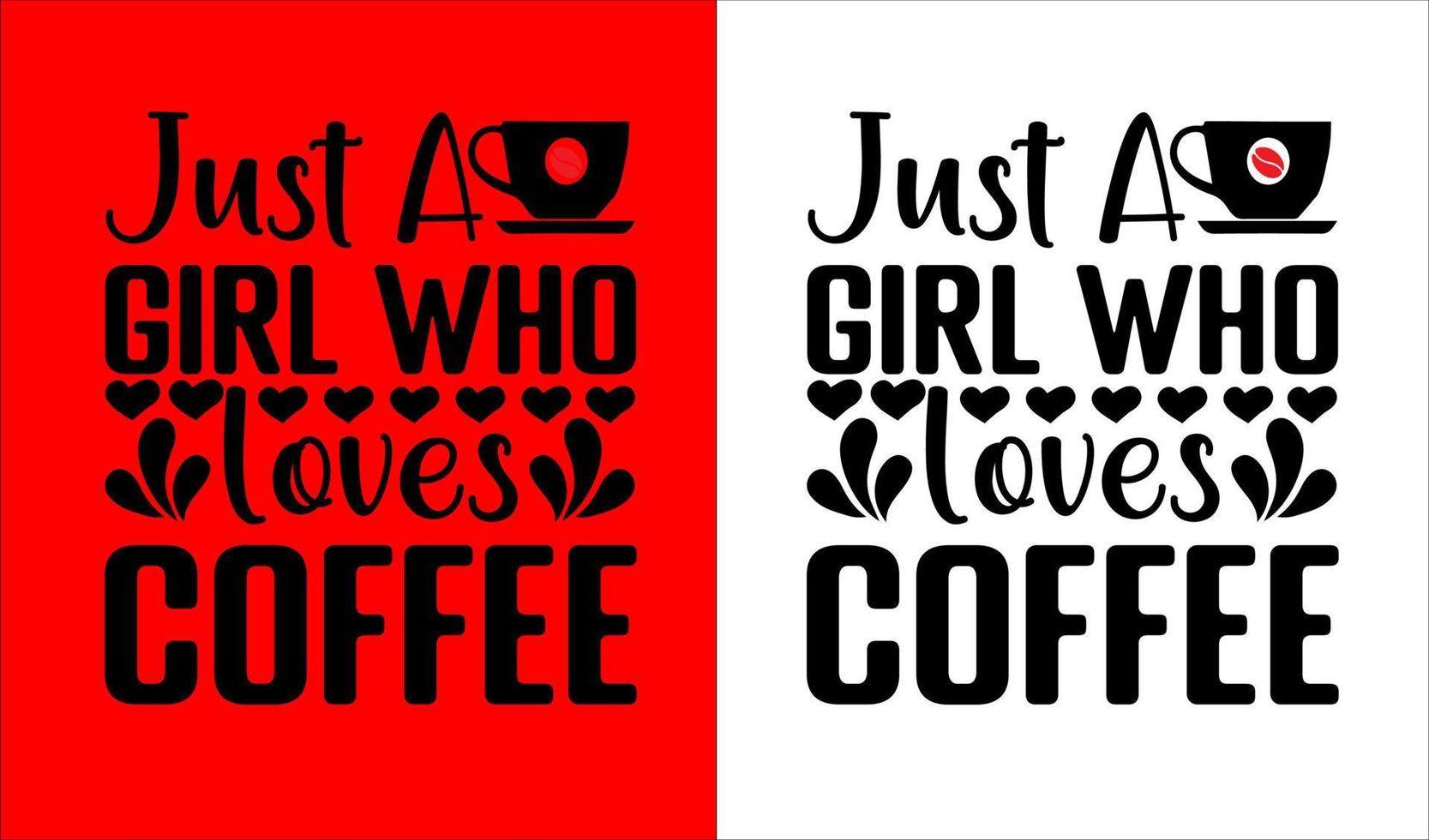 Coffee T-Shirt Design vector
