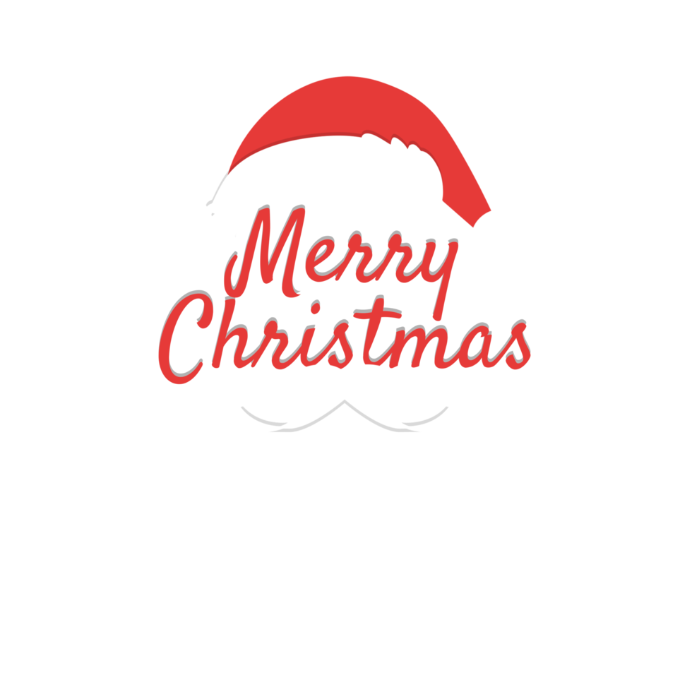 icono de feliz navidad y santa claus png