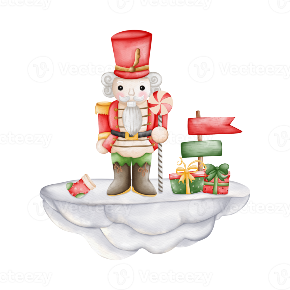 Christmas Nutcracker, Toy Soldier Doll Decorations, circus element png