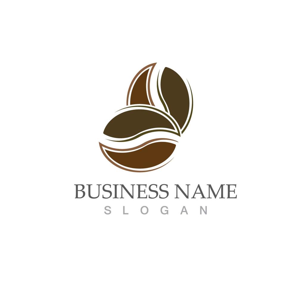 coffee bean icon vector illustration