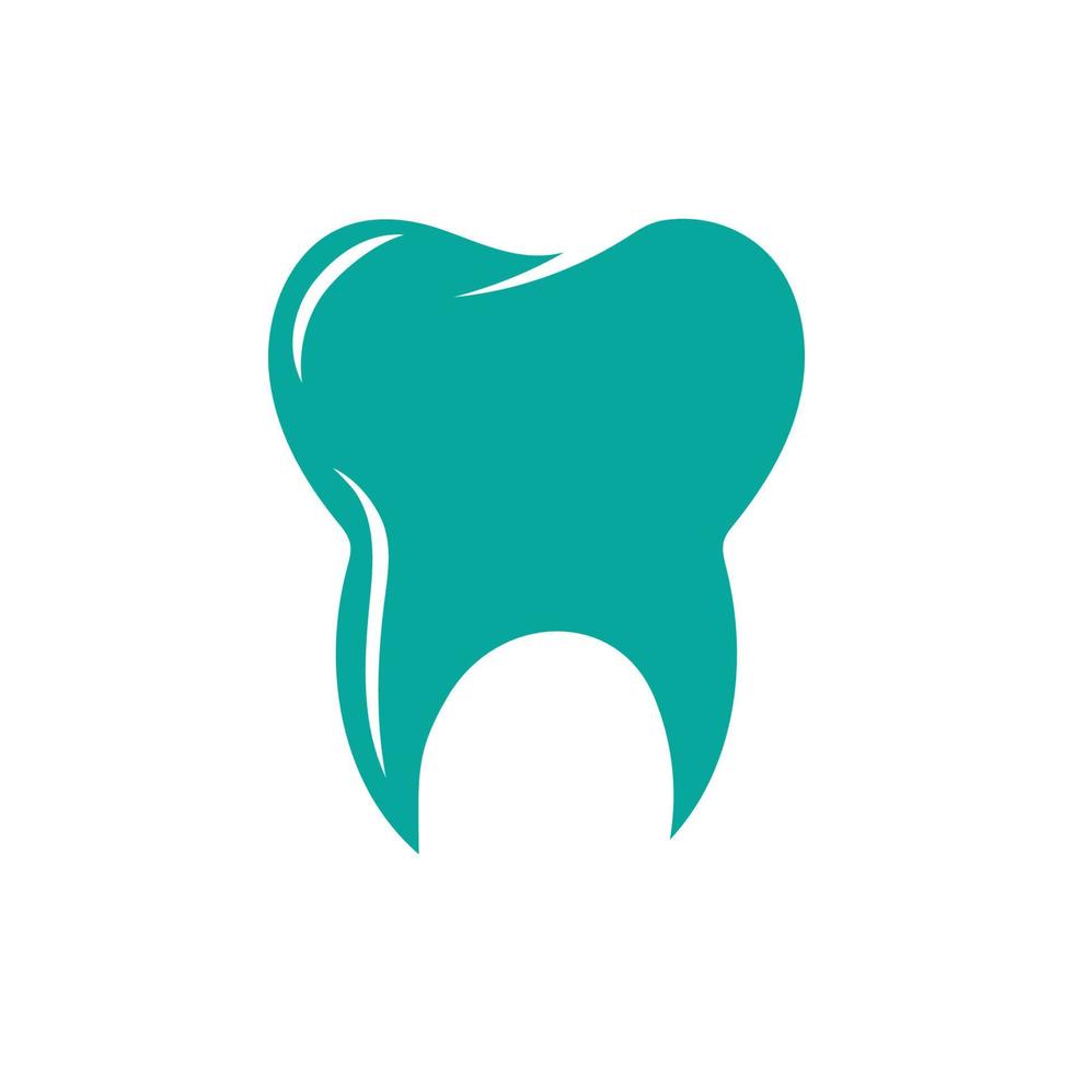 Ilustración de vector de plantilla de logotipo dental