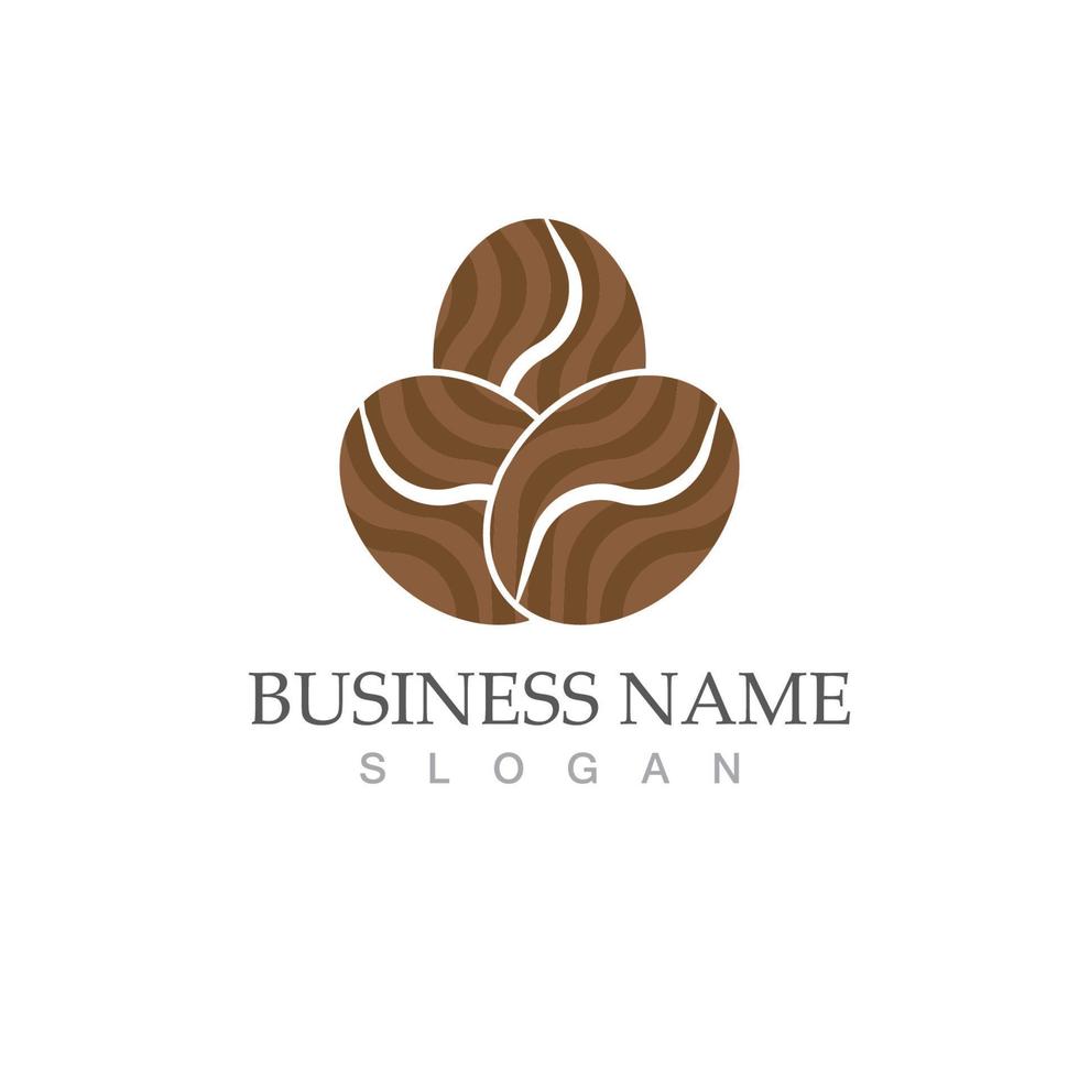 coffee bean icon vector illustration