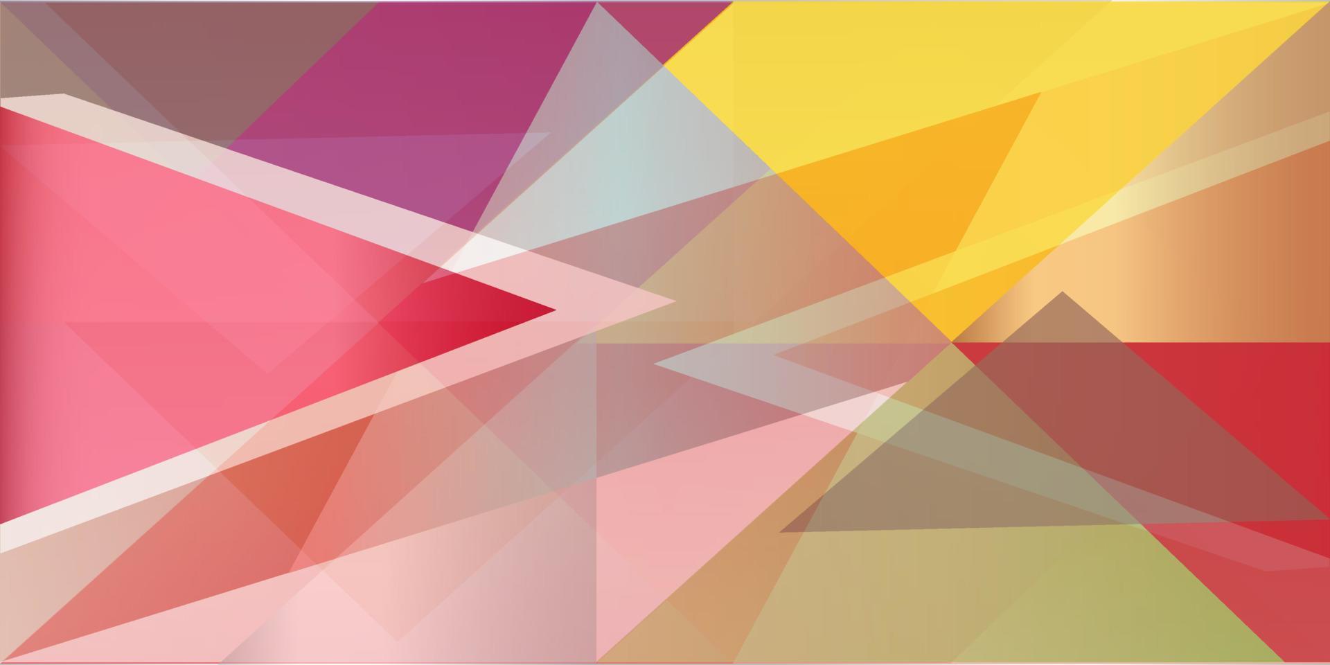 abstract background with triangles vector