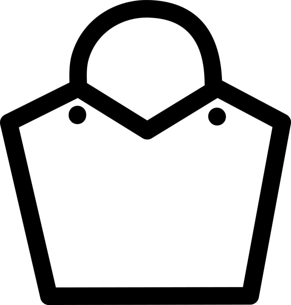 Summer bag, icon illustration, vector on white background