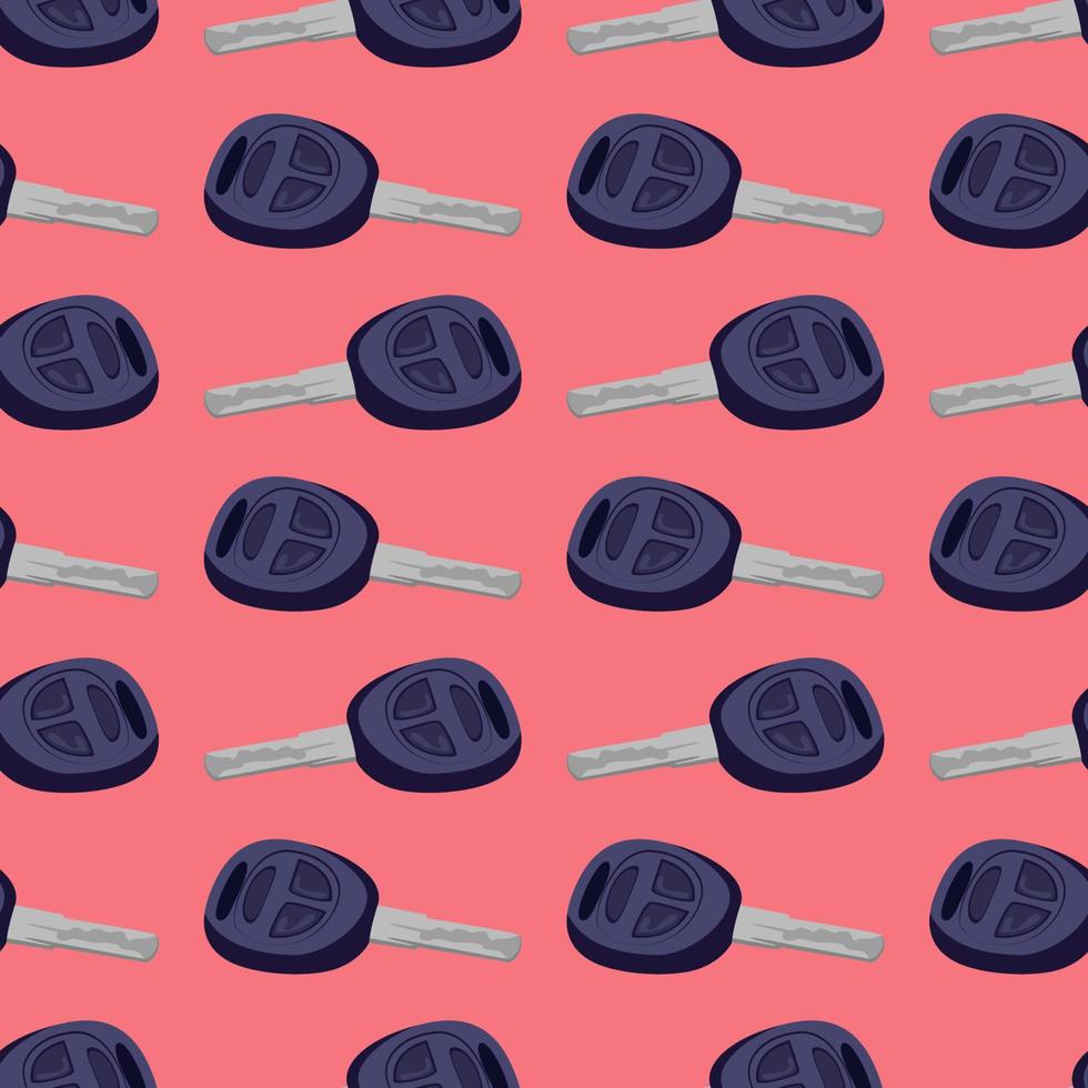 Car key pattern , illustration, vector on white background 13813887