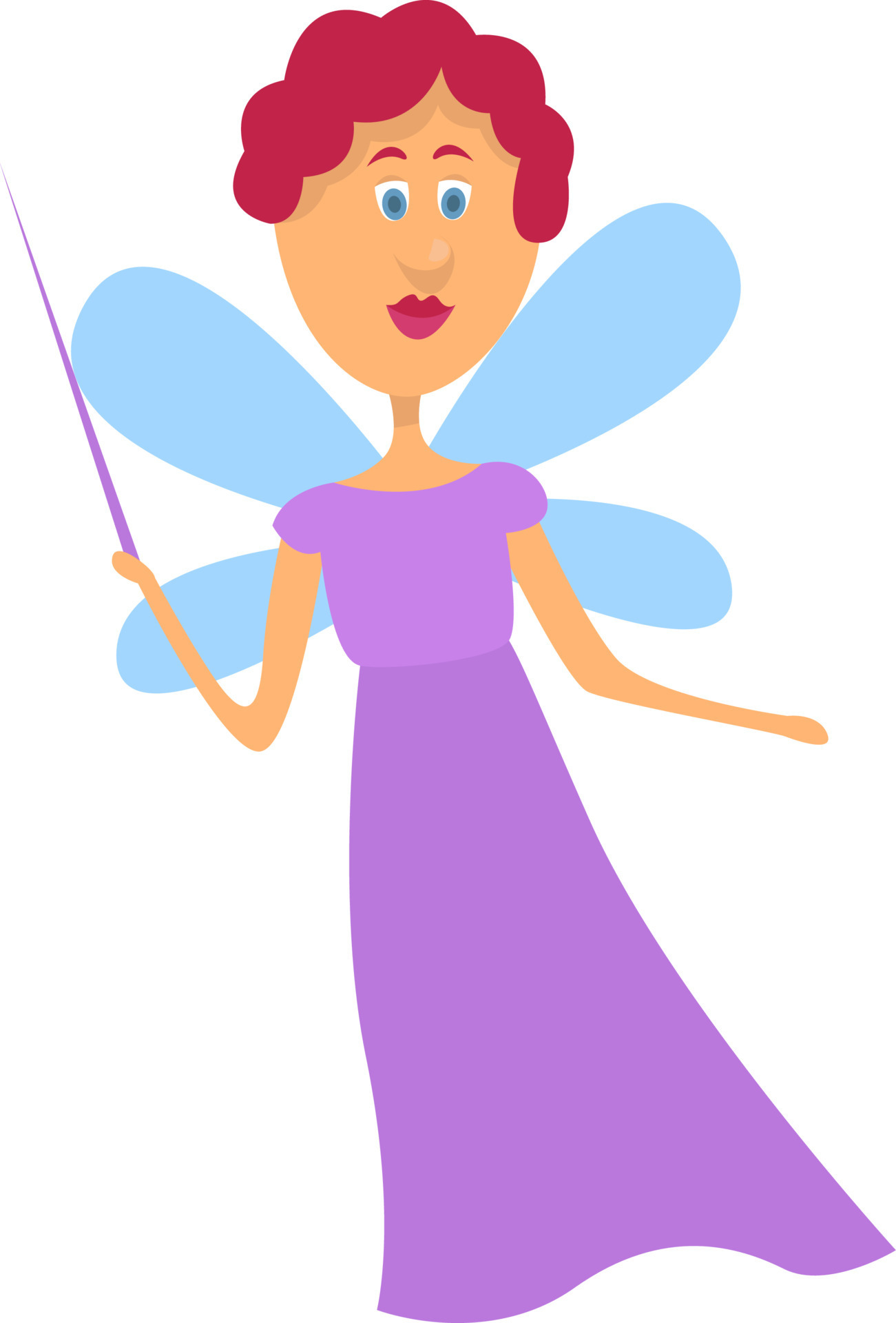 Fairy godmother , illustration, vector on white background 13814163 Vector  Art at Vecteezy