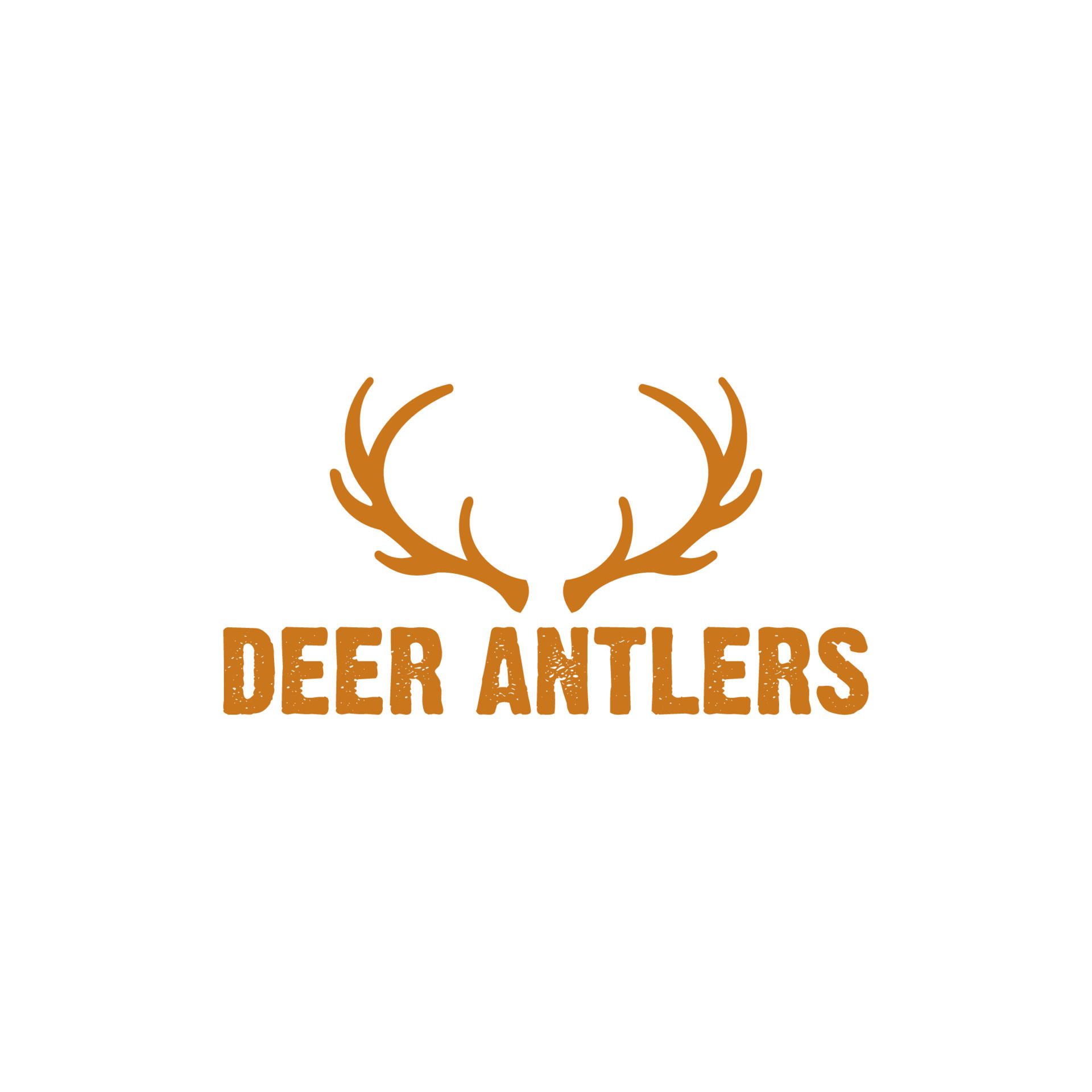 deer antler logo icon and vector 13814609 Vector Art at Vecteezy