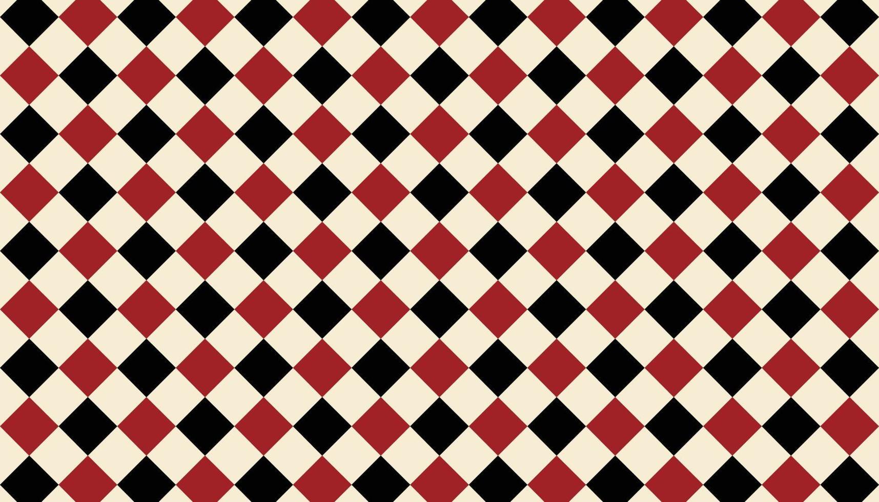 seamless red and black geometric pattern casino poker style vector