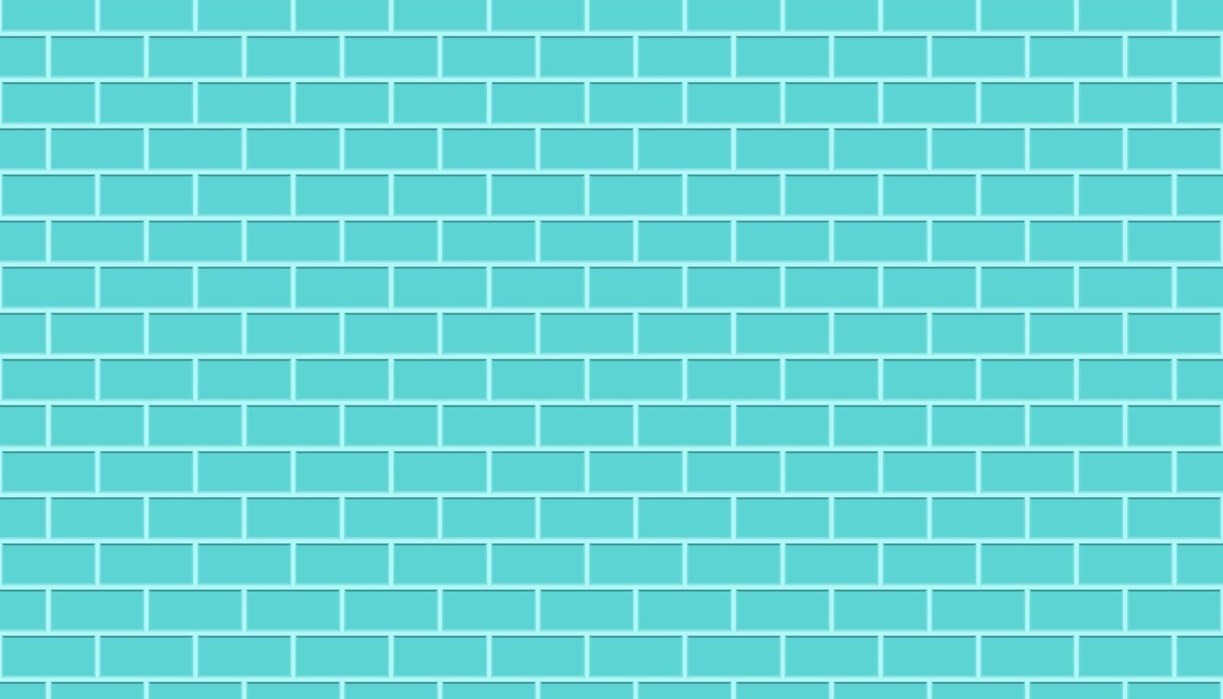 green tosca wall brick seamless pattern template design vector