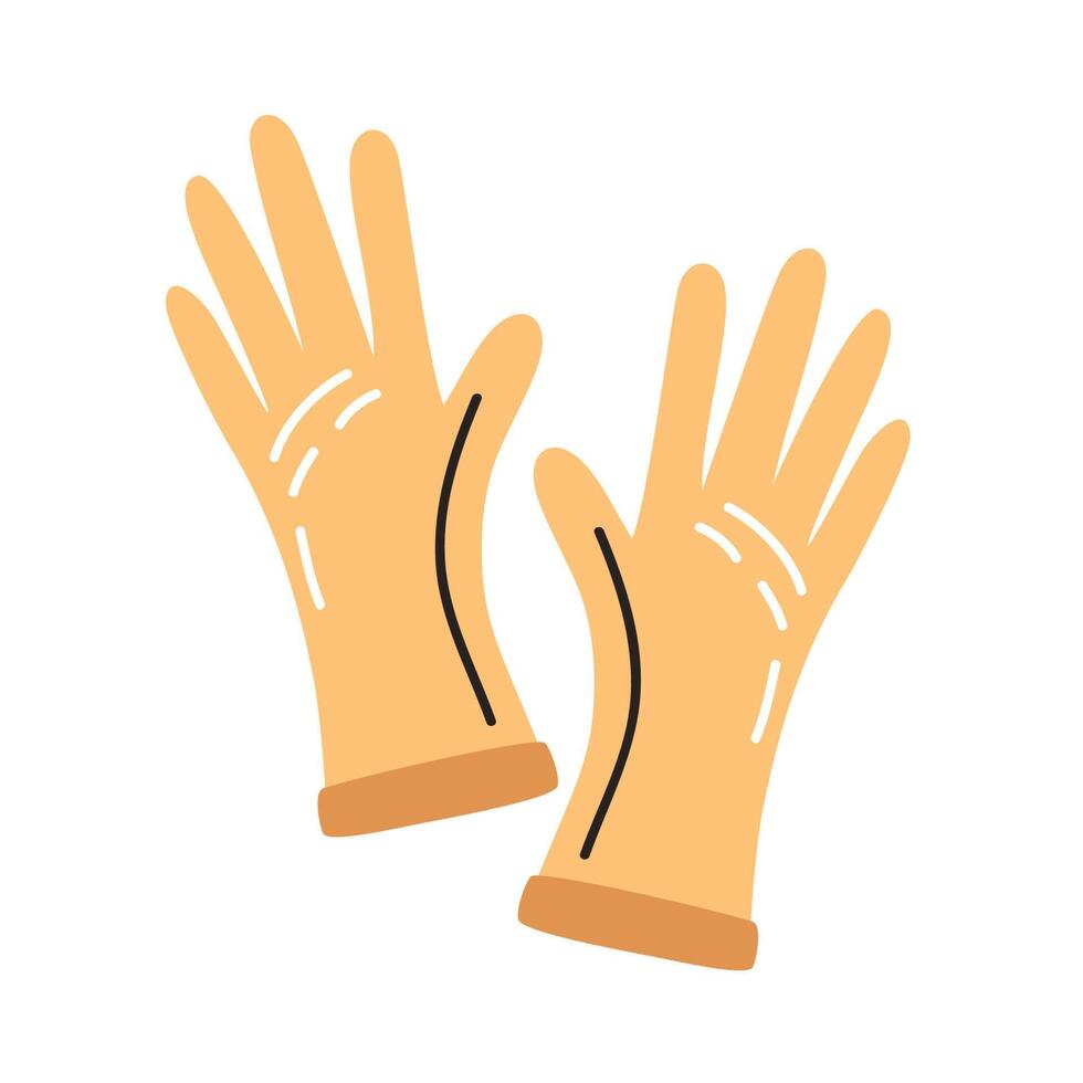 gardening gloves protection vector