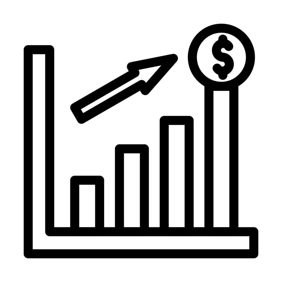 diseño de icono de inversión en acciones 13815460 Vector en Vecteezy