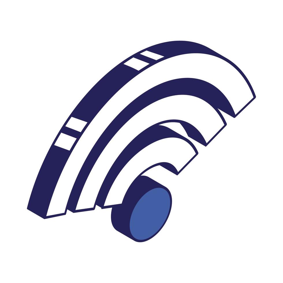 wifi signal connection vector