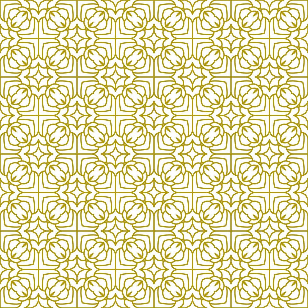 gold line luxury pattern vector