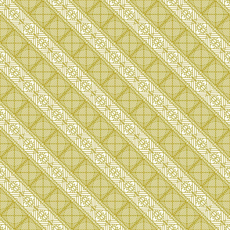 luxury gold line pattern vector