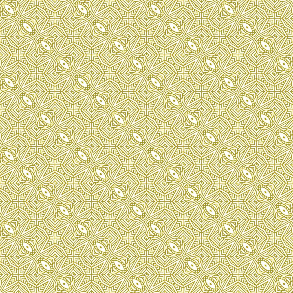 gold line luxury pattern vector