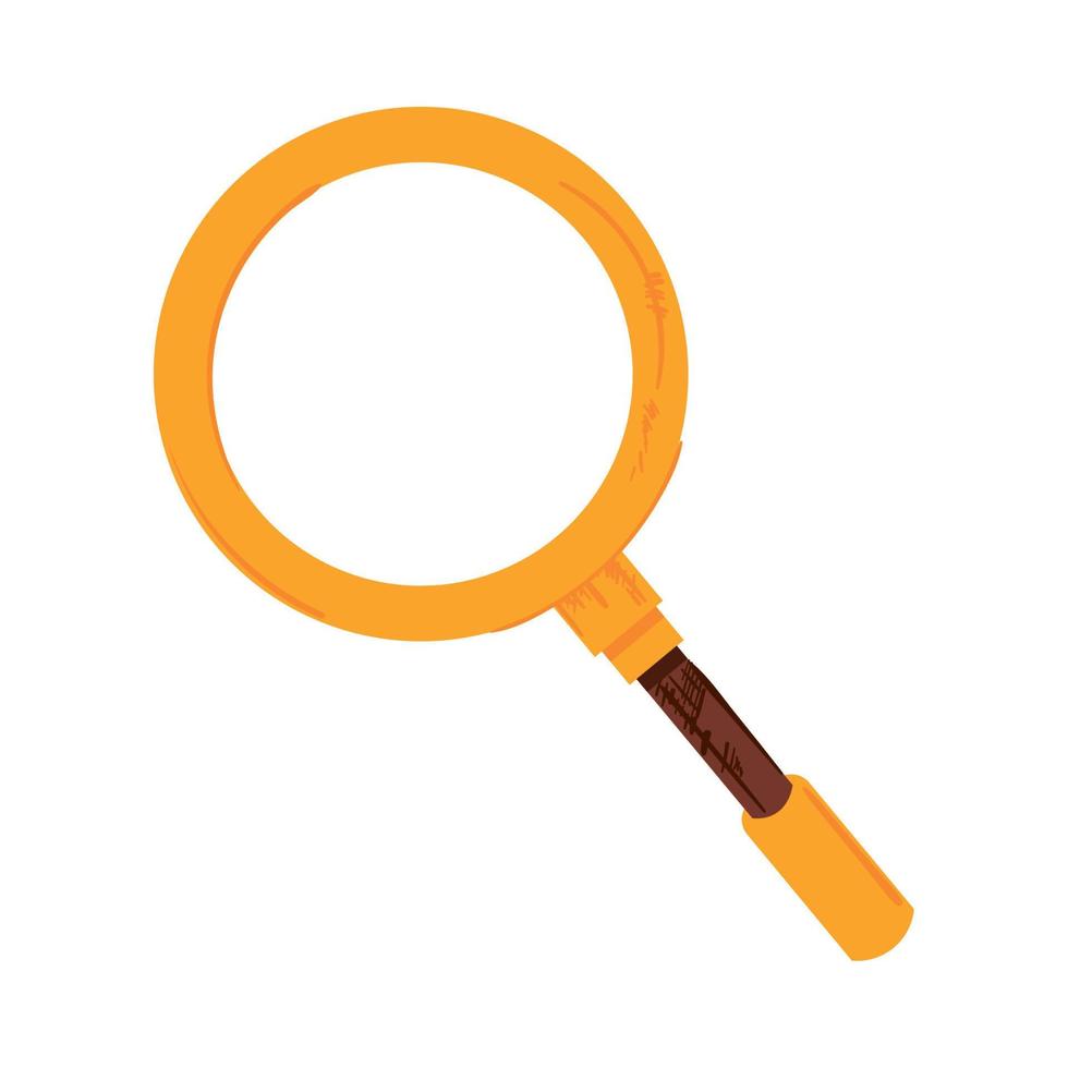 law and justice magnifier vector