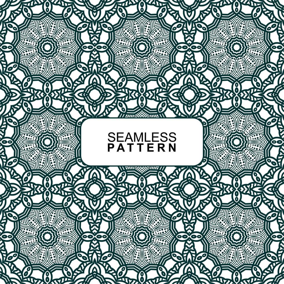 Seamless pattern. Vector Illustration, Mandala.