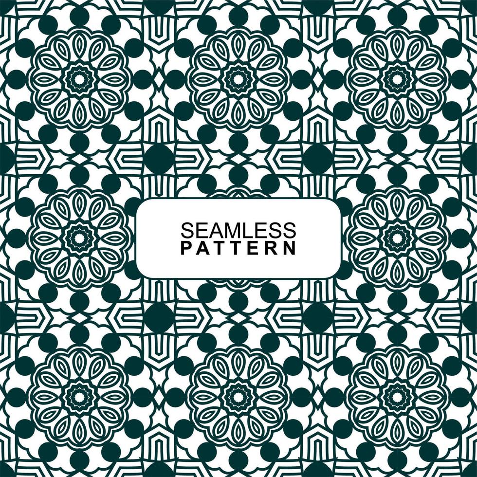 Seamless pattern. Vector Illustration, Mandala.