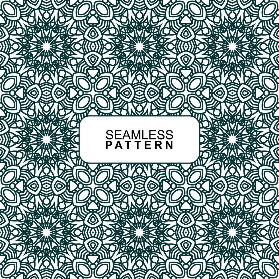 Seamless pattern. Vector Illustration, Mandala.