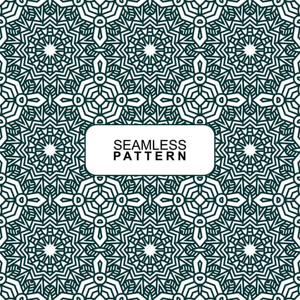 Seamless pattern. Vector Illustration, Mandala.