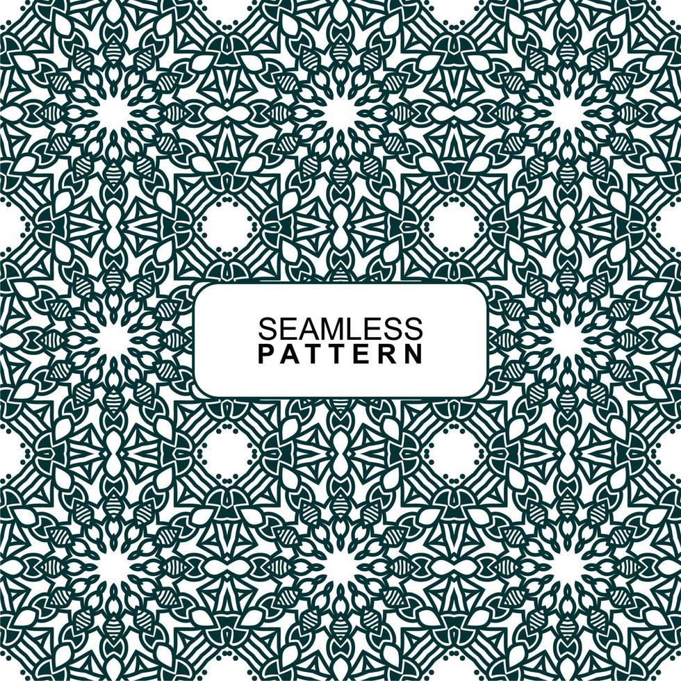 Seamless pattern. Vector Illustration, Mandala.